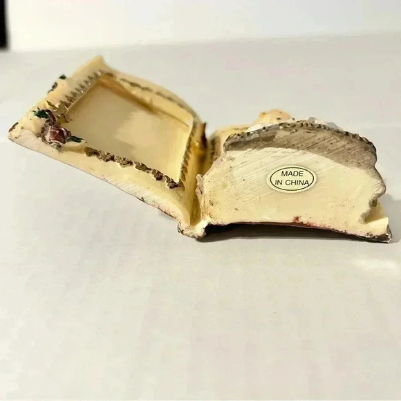 1st First Communion Rustic Book Picture Frame Kneeling Praying GIRL - Picture 3 of 9